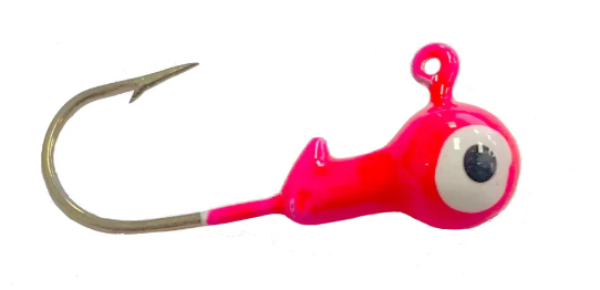 Head Hunter Ball Head Jigs 1/8 Hot Pink 10ct