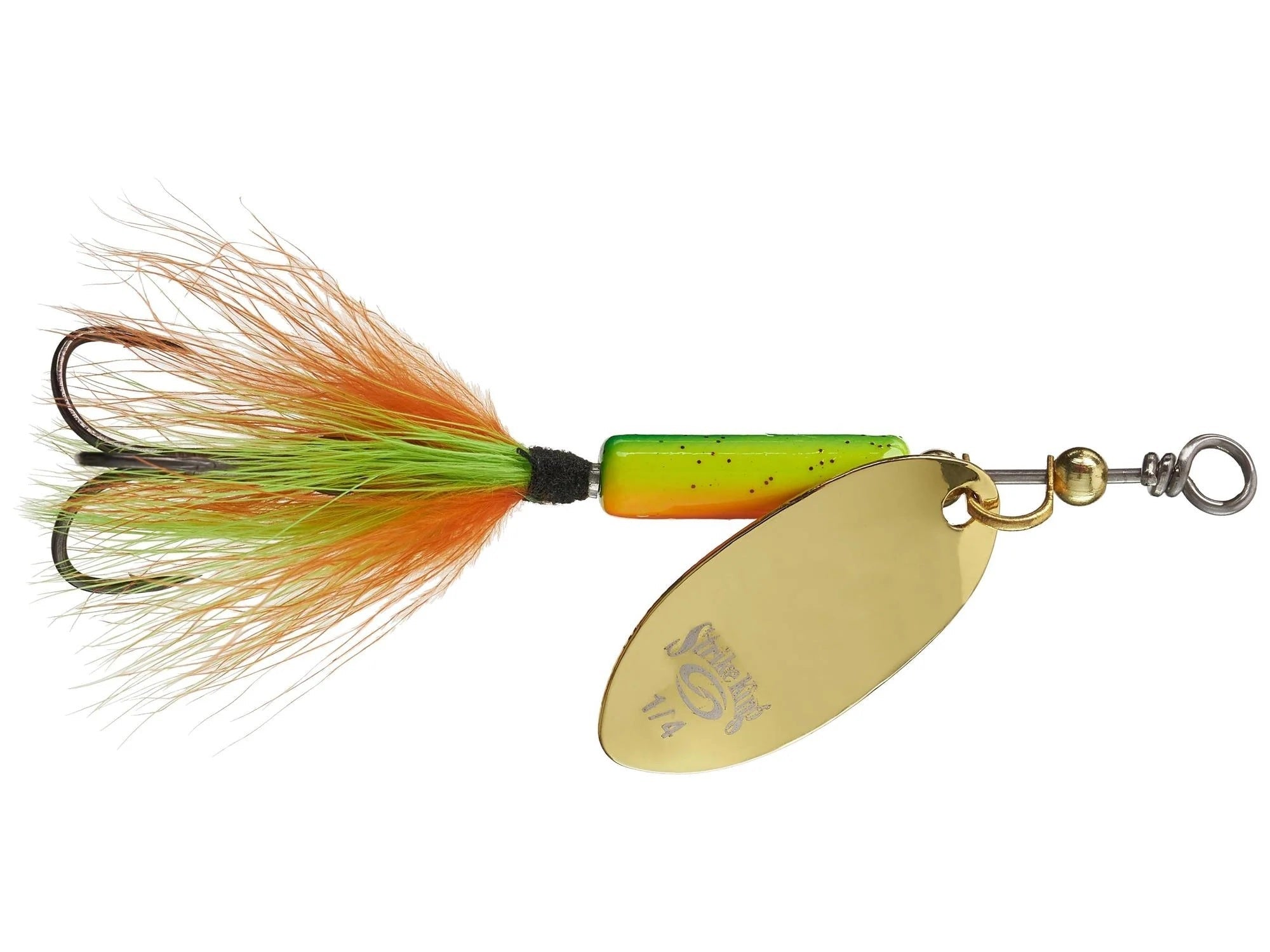 Strike King Bitsy Spinner 1/8 oz Bleeding Fire Tiger