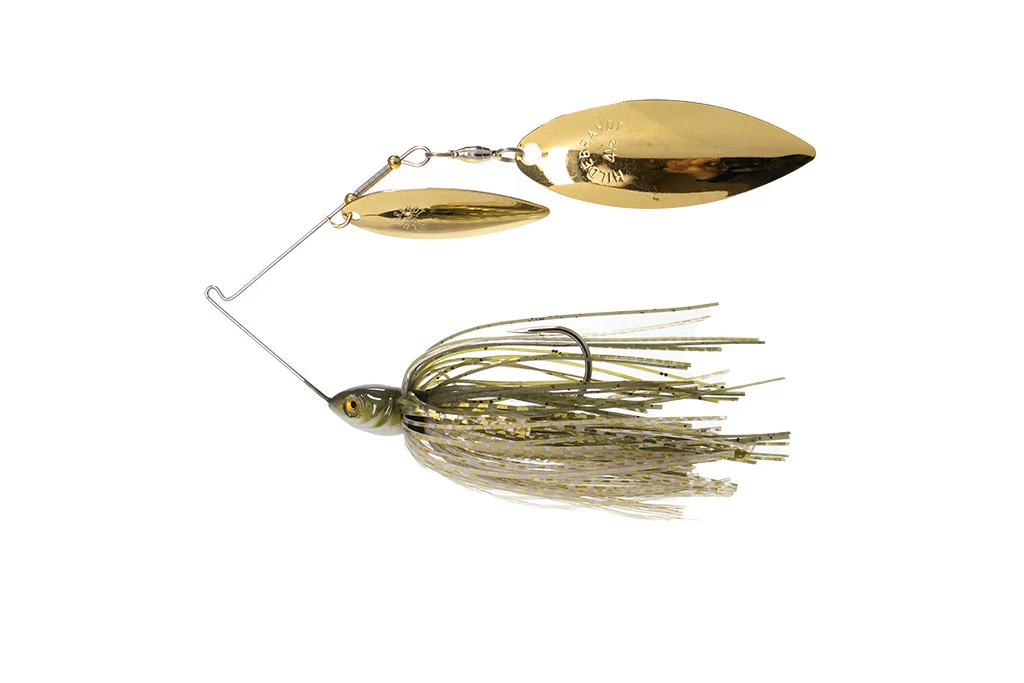 Dirty Jigs Compact Spinnerbait, Golden Shiner, 3/8oz