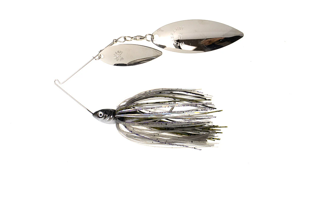 Dirty Jigs Compact Spinnerbait, Magic Shad, 3/8oz