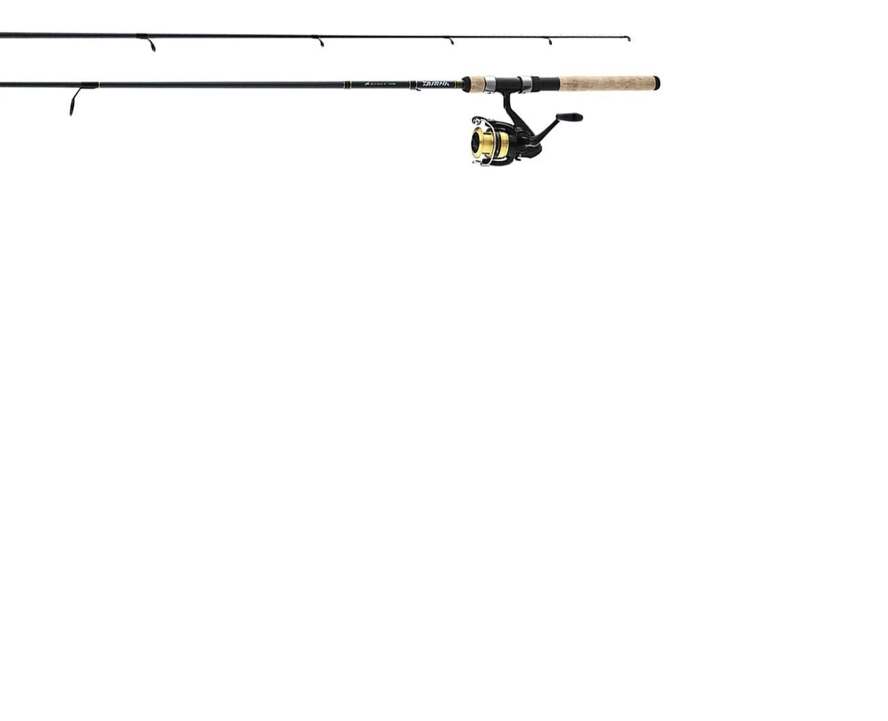 Daiwa Combo D-Shock Spinning Combo 1BB 6' 6" 2pc M with 10lb test line