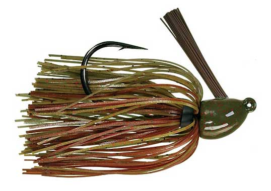 Strike King Hack Attack Jig 3/4oz Green Pumpkin