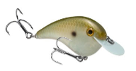 Strike King Chick Magnet Flatside 7/16oz 2.25in Green Gizzard Shad