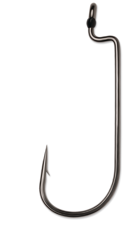 VMC Worm Hook Heavy Duty Black Nickel Size 3/0 5ct