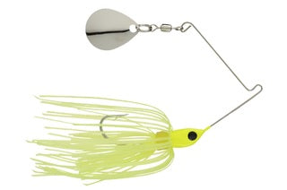 Strike King Micro-King Spinnerbait  Chartreuse Head Chartreuse Skirt