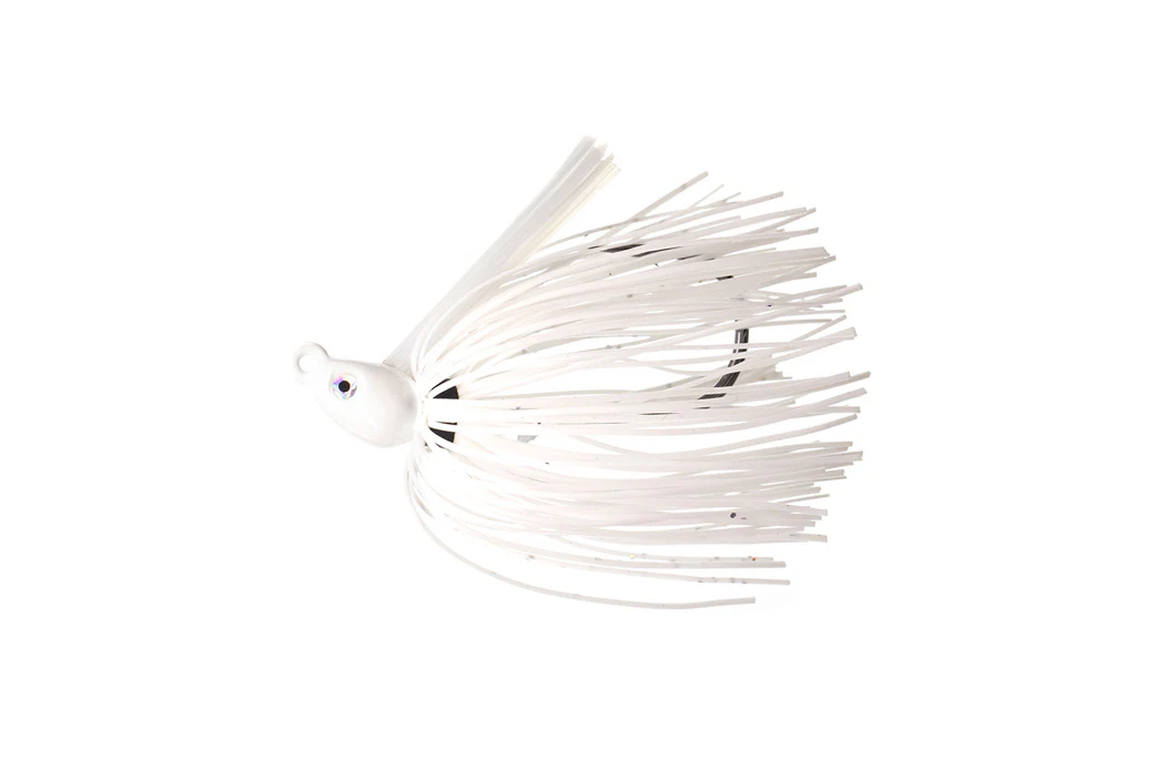 Dirty Jigs No-Jack Swim Jig, White, 1/2oz