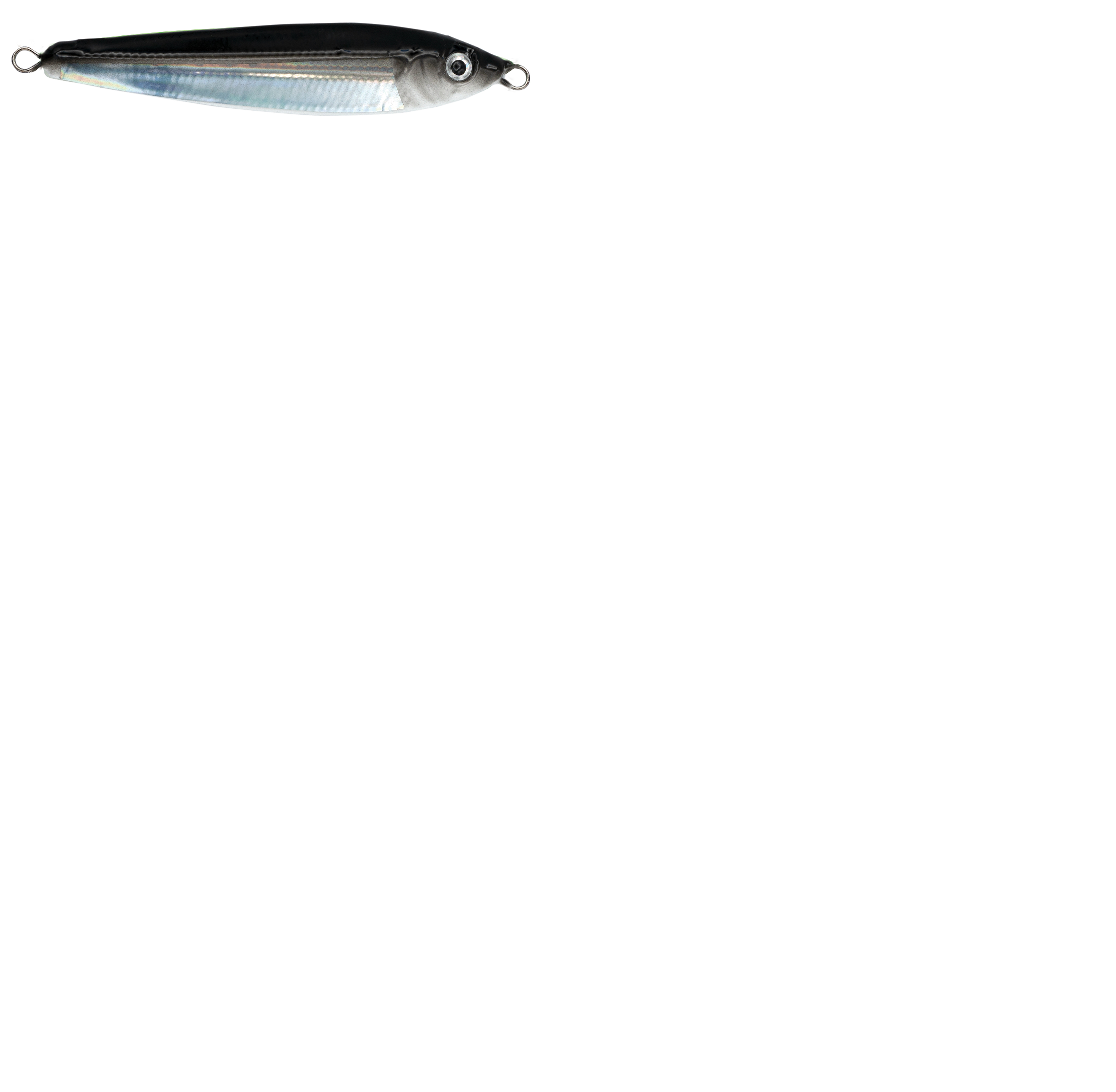 P-Line Laser Minnow 3/4 Black Shad