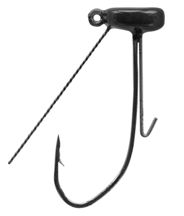 Strike King Tour Grade Ned Jig Head Weedless 1/16oz Black
