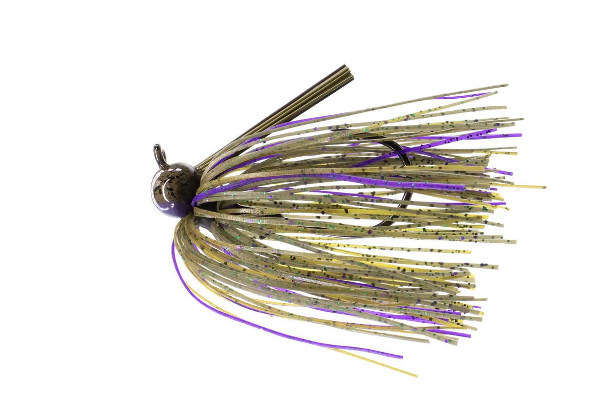Dirty Jigs Tour Level Football Jig, Green Pumpkin Candy, 3/4oz